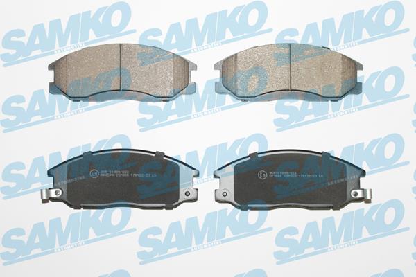 Samko 5SP858 Brake Pad Set, disc brake 5SP858