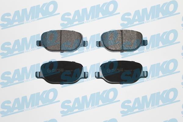 Brake pad Lancia Thesis: 5SP855 Samko Brake pad set