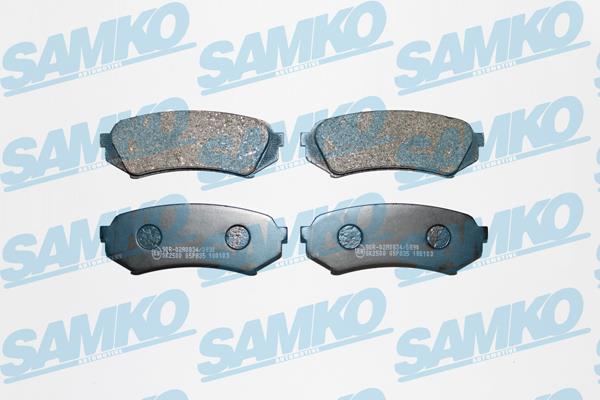 Samko 5SP835 Brake Pad Set, disc brake 5SP835