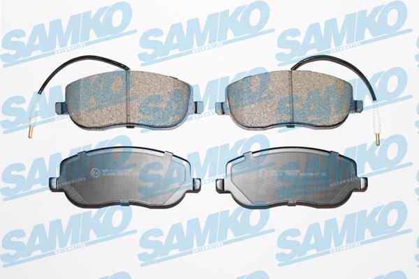 Samko 5SP831 Brake Pad Set, disc brake 5SP831