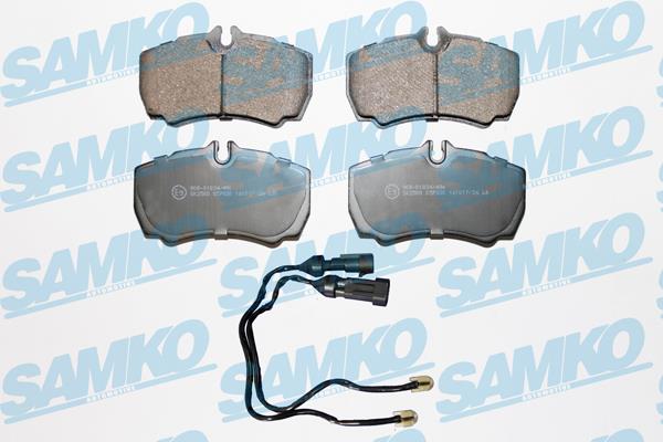 Samko 5SP830A Brake Pad Set, disc brake 5SP830A