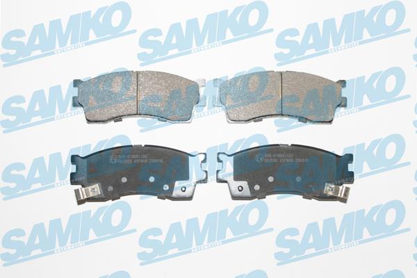 Samko 5SP809 Brake Pad Set, disc brake 5SP809