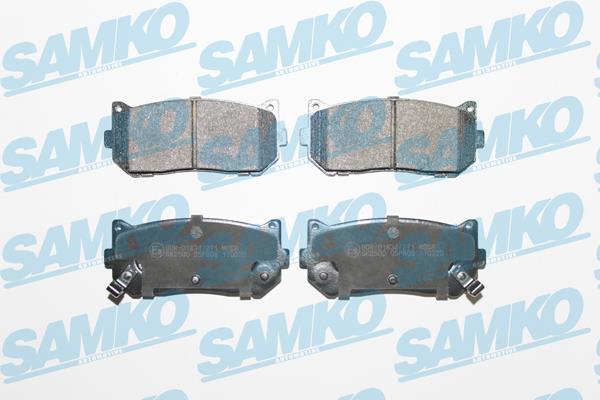 Samko 5SP808 Brake Pad Set, disc brake 5SP808