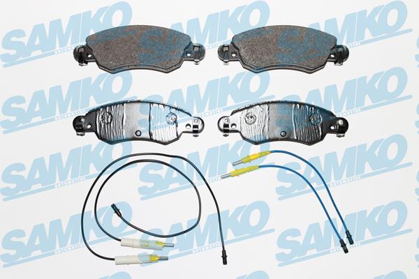 Samko 5SP792 Brake Pad Set, disc brake 5SP792