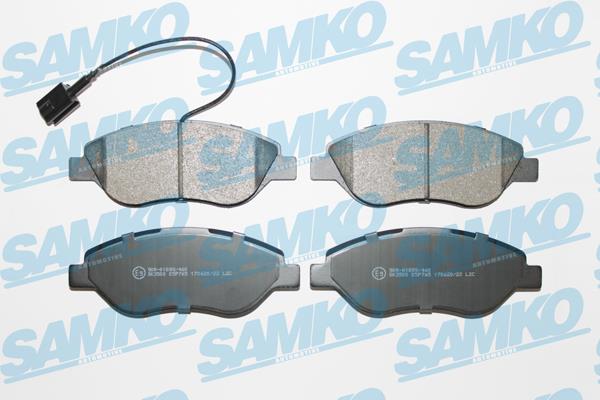 Samko 5SP765 Brake Pad Set, disc brake 5SP765
