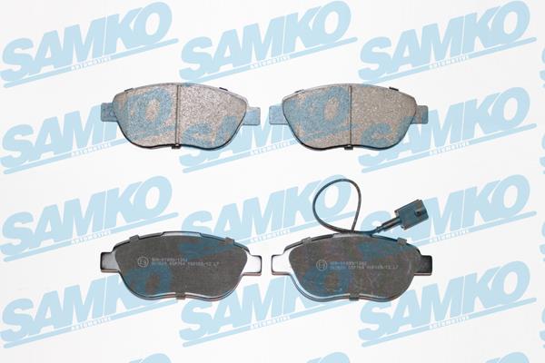 Samko 5SP764 Brake Pad Set, disc brake 5SP764