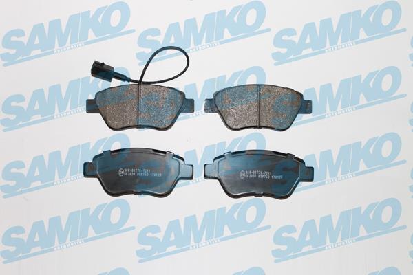 Samko 5SP763 Brake Pad Set, disc brake 5SP763