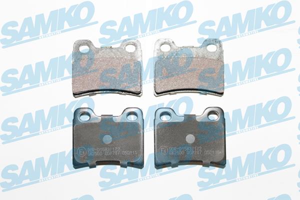 Samko 5SP747 Brake Pad Set, disc brake 5SP747