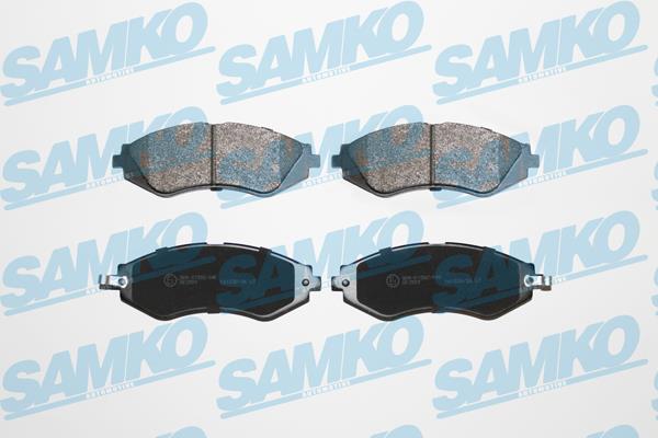 Samko 5SP729 Brake Pad Set, disc brake 5SP729