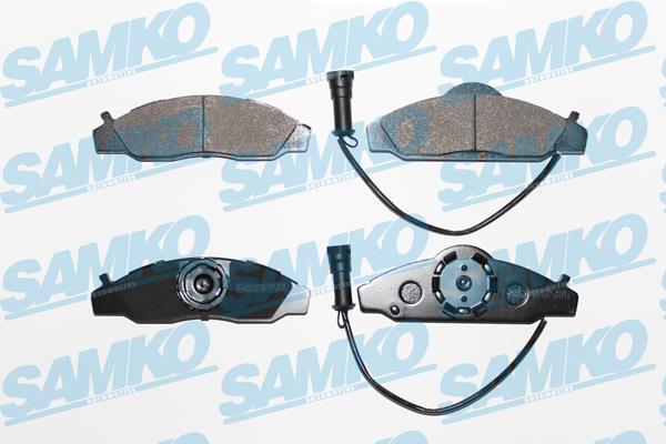 Samko 5SP721 Brake Pad Set, disc brake 5SP721