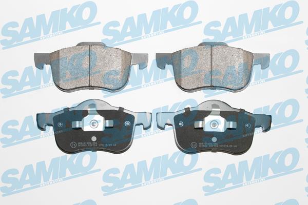 Samko 5SP704 Brake Pad Set, disc brake 5SP704