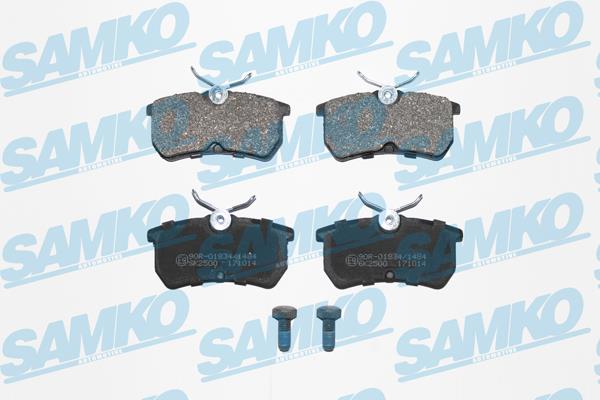 Samko 5SP697 Brake Pad Set, disc brake 5SP697