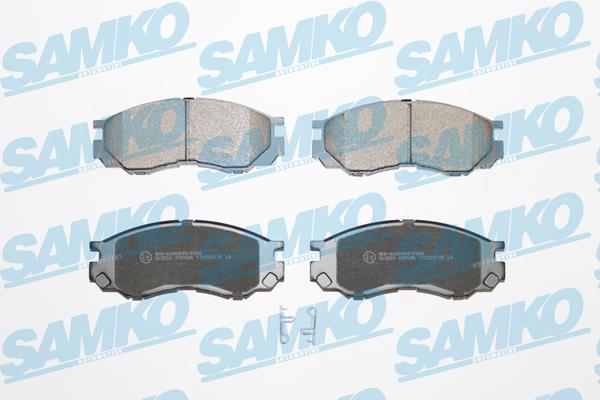 Samko 5SP686 Brake Pad Set, disc brake 5SP686