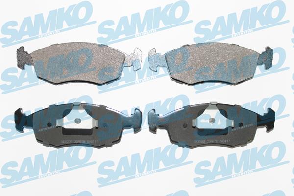 Samko 5SP678 Brake Pad Set, disc brake 5SP678