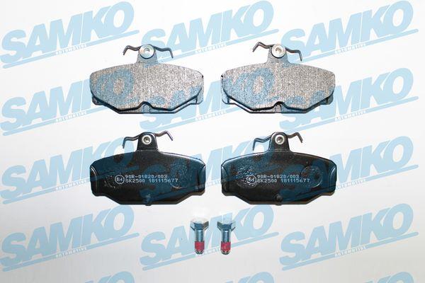 Samko 5SP677 Brake Pad Set, disc brake 5SP677