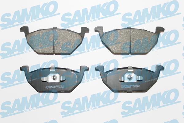 Samko 5SP668 Brake Pad Set, disc brake 5SP668