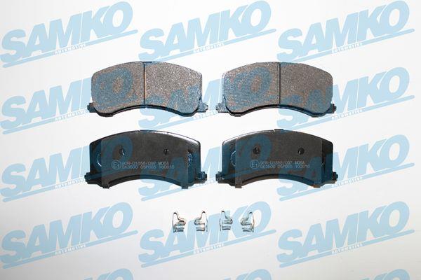 Samko 5SP665 Brake Pad Set, disc brake 5SP665