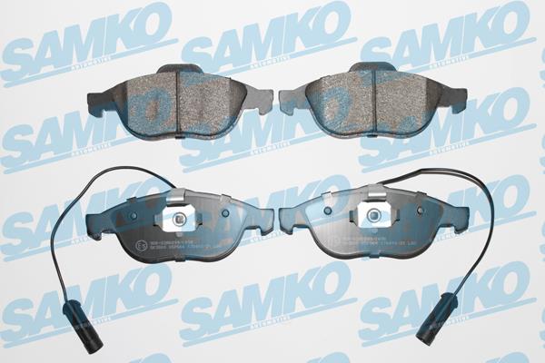Samko 5SP664 Brake Pad Set, disc brake 5SP664