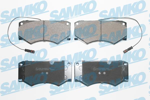 Samko 5SP660 Brake Pad Set, disc brake 5SP660