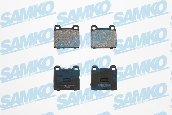 Samko 5SP659 Brake Pad Set, disc brake 5SP659