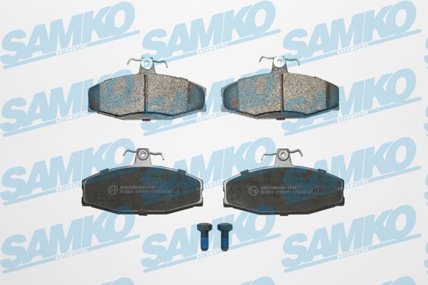 Samko 5SP651 Brake Pad Set, disc brake 5SP651
