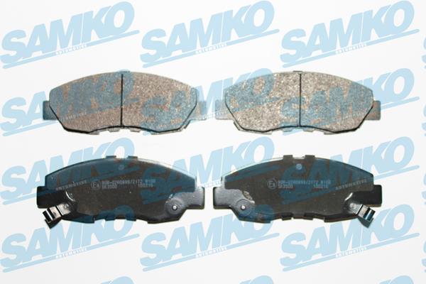 Samko 5SP641 Brake Pad Set, disc brake 5SP641