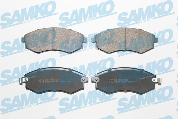 Samko 5SP640 Brake Pad Set, disc brake 5SP640