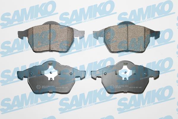 Samko 5SP639 Brake Pad Set, disc brake 5SP639