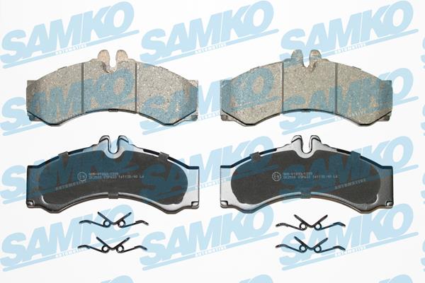 Samko 5SP633 Brake Pad Set, disc brake 5SP633