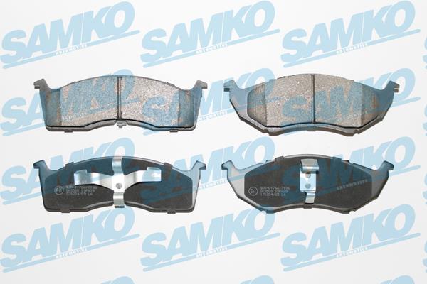 Samko 5SP629 Brake Pad Set, disc brake 5SP629
