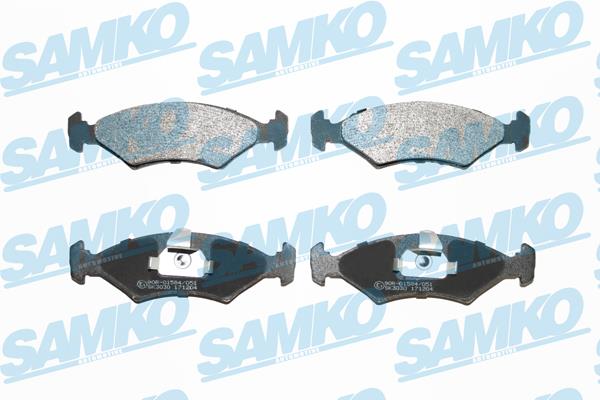 Samko 5SP628 Brake Pad Set, disc brake 5SP628