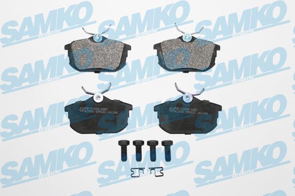 Samko 5SP621 Brake Pad Set, disc brake 5SP621