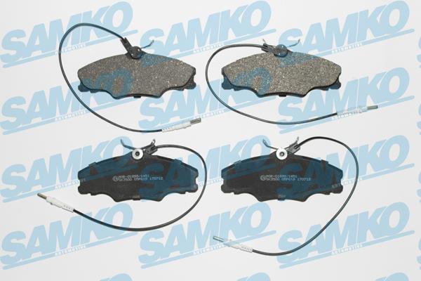 Samko 5SP619 Brake Pad Set, disc brake 5SP619