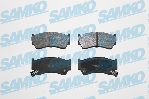 Samko 5SP617 Brake Pad Set, disc brake 5SP617