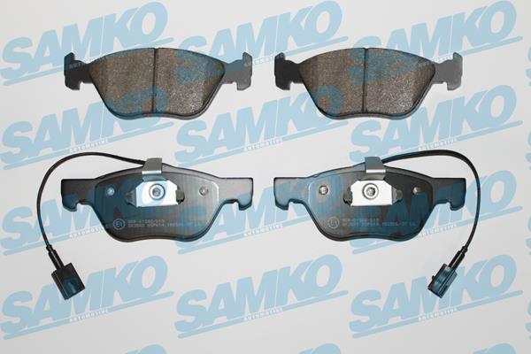 Samko 5SP614 Brake Pad Set, disc brake 5SP614