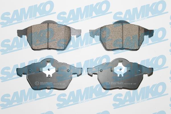 Samko 5SP612 Brake Pad Set, disc brake 5SP612