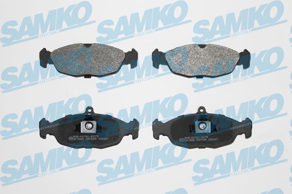 Samko 5SP599 Brake Pad Set, disc brake 5SP599