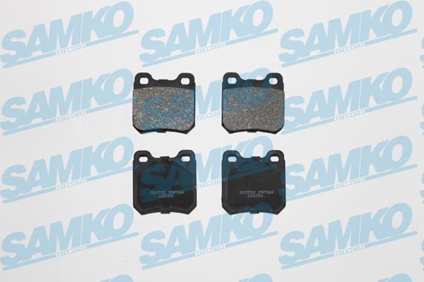 Samko 5SP584 Brake Pad Set, disc brake 5SP584