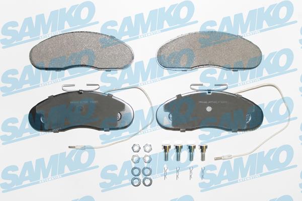 Samko 5SP580 Brake Pad Set, disc brake 5SP580