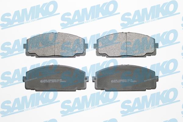 Samko 5SP577 Brake Pad Set, disc brake 5SP577
