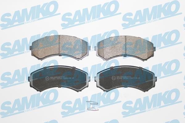 Samko 5SP569 Brake Pad Set, disc brake 5SP569