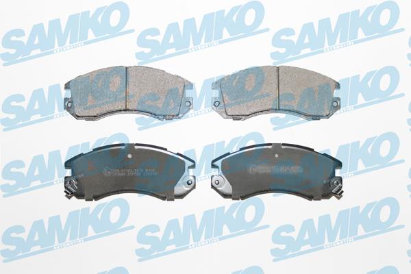 Samko 5SP546 Brake Pad Set, disc brake 5SP546