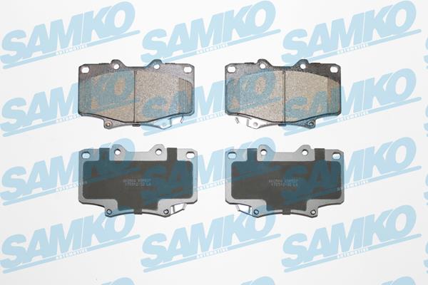 Samko 5SP537 Brake Pad Set, disc brake 5SP537