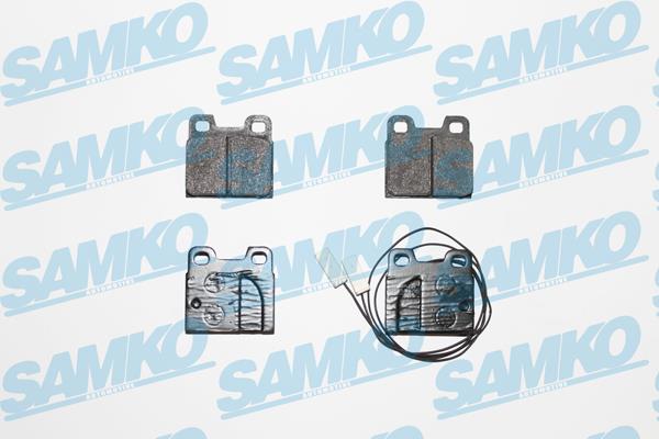 Samko 5SP531 Brake Pad Set, disc brake 5SP531