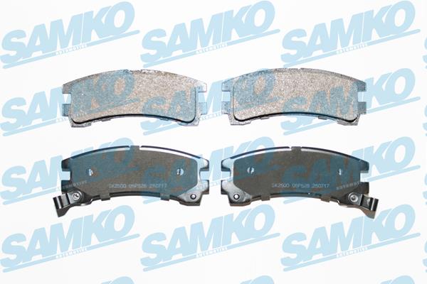 Samko 5SP528 Brake Pad Set, disc brake 5SP528