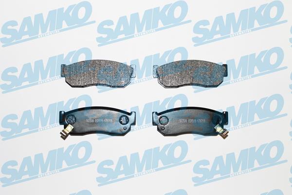 Samko 5SP519 Brake Pad Set, disc brake 5SP519