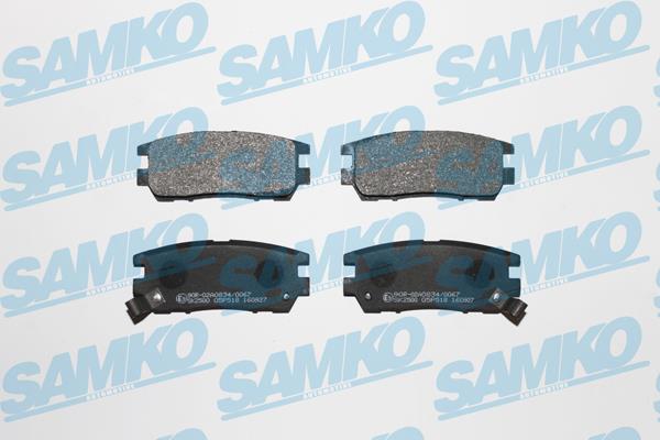 Samko 5SP518 Brake Pad Set, disc brake 5SP518