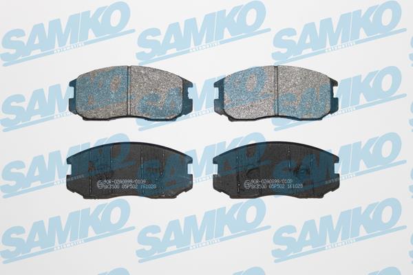 Samko 5SP502 Brake Pad Set, disc brake 5SP502