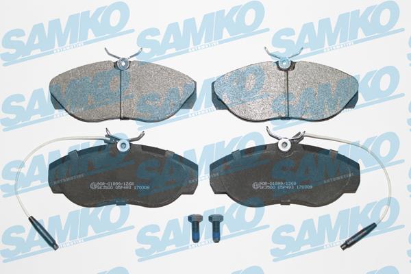 Samko 5SP493 Brake Pad Set, disc brake 5SP493
