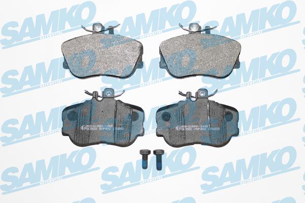 Samko 5SP492 Brake Pad Set, disc brake 5SP492